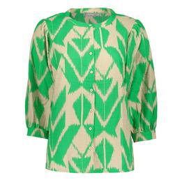 Overview image: Green/sand blouse