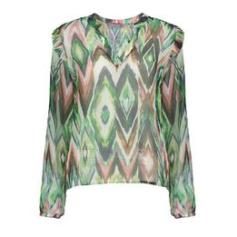Overview second image: Blouse pink/green 
